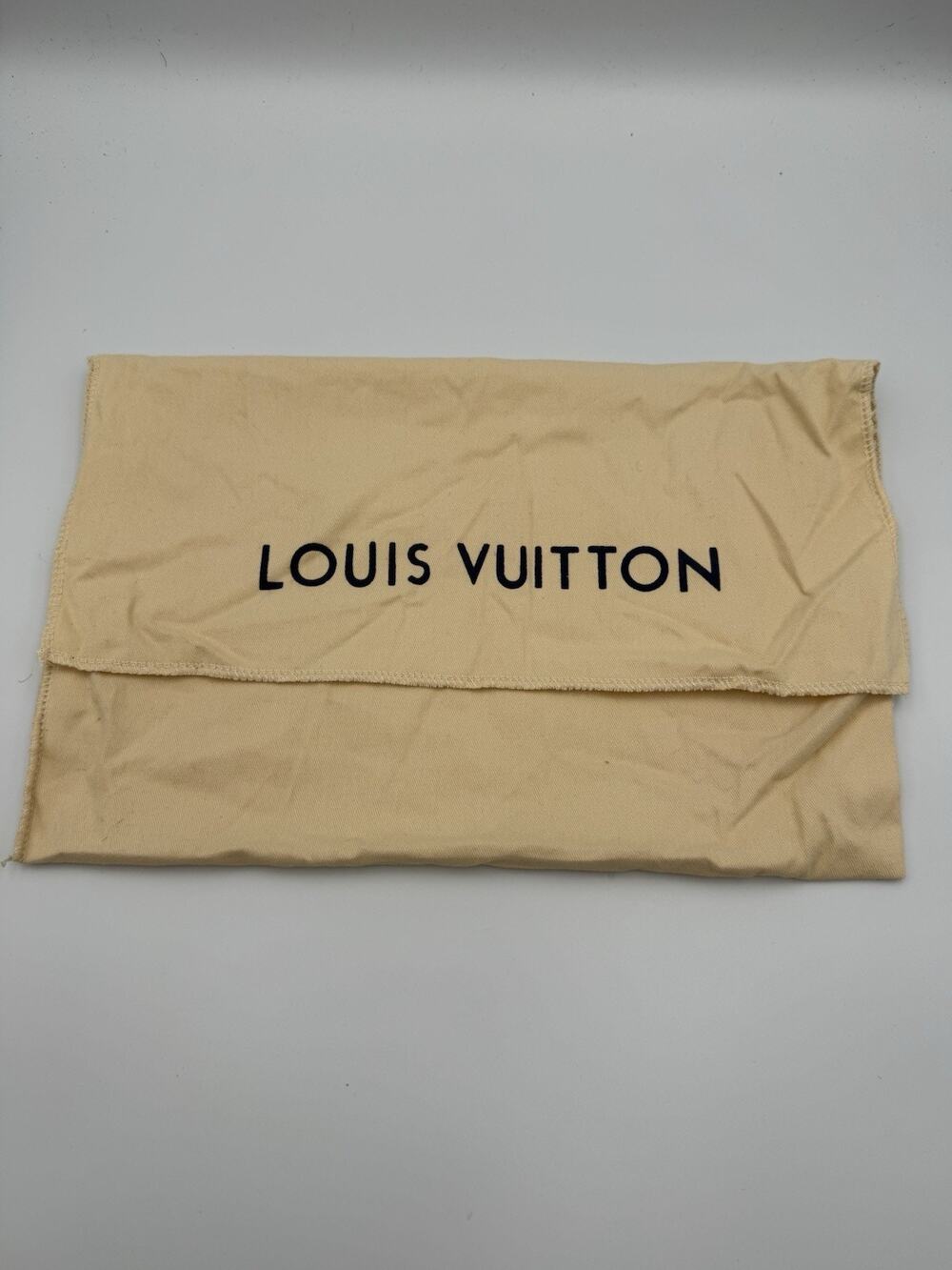 Authentic Louis Vuitton Large Envelope Dust Bag Pouch 13.5” x 8,5”
